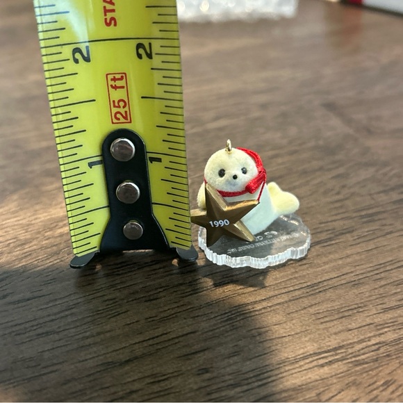 1990 Hallmark Miniature Little Frosty Friends Set of 4 l Husky Bear Seal Frosty - Picture 9 of 16